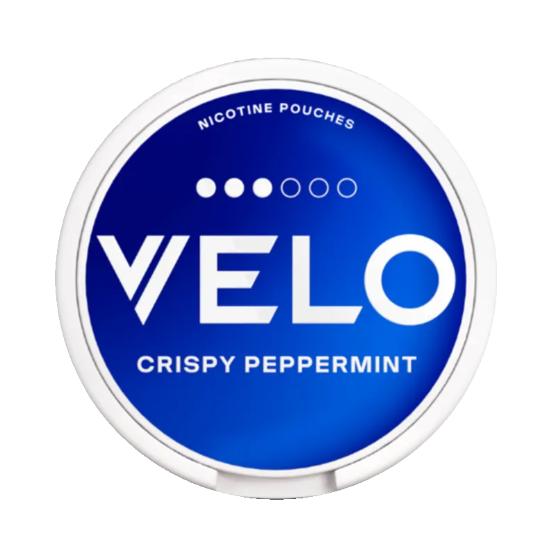 VELO 清脆薄荷迷你口含菸 8mg 正面圖 - 清脆薄荷風味