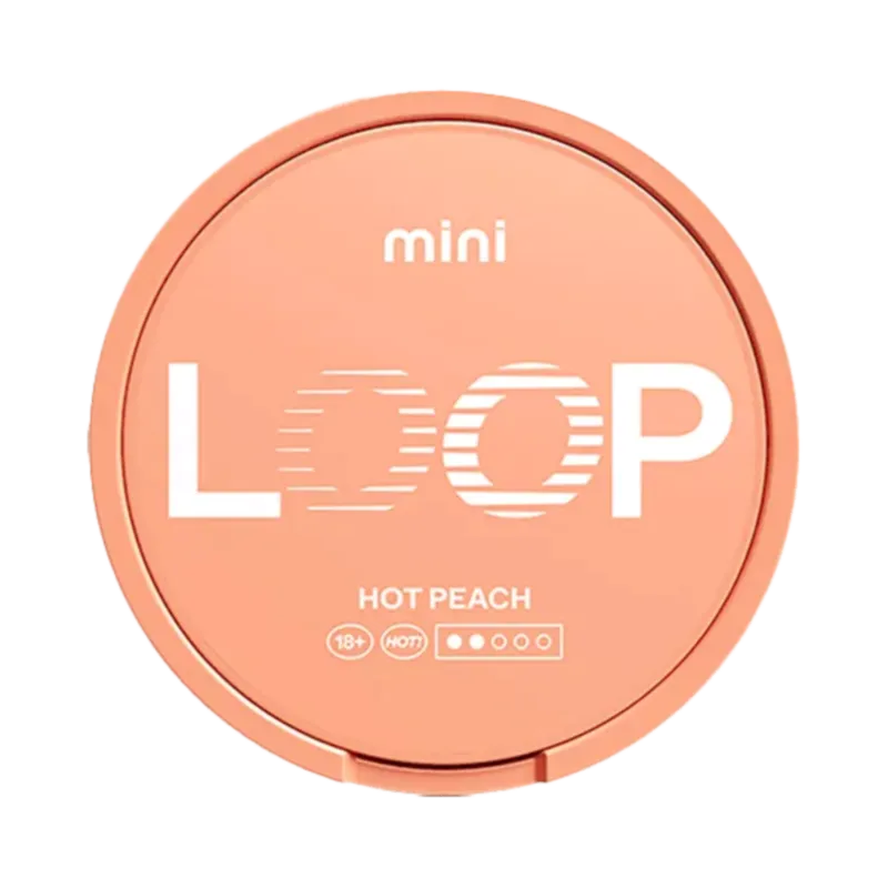 LOOP 熱情蜜桃迷你口含菸 - 6.75mg辛辣蜜桃風味