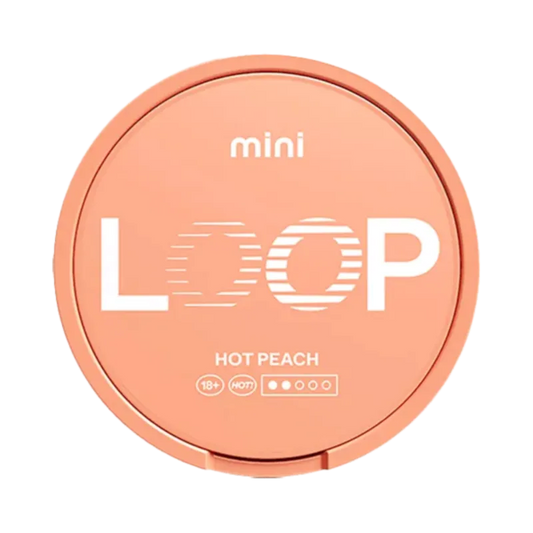 LOOP 熱情蜜桃迷你口含菸 - 6.75mg辛辣蜜桃風味