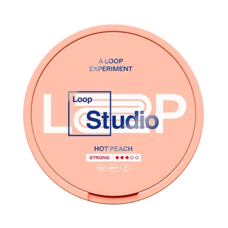 LOOP 熱情蜜桃強效口含菸 - 9.4毫克強度蜜桃風味