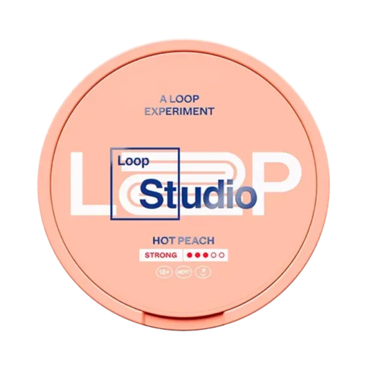 LOOP 熱情蜜桃強效口含菸 - 9.4毫克強度蜜桃風味