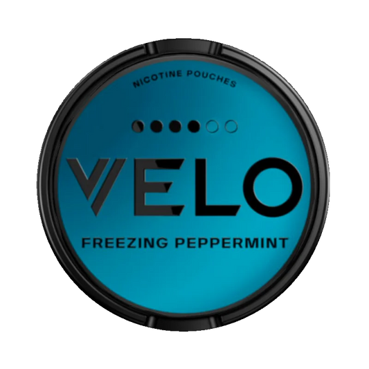 VELO 冰凍薄荷口含菸 10.9mg 正面圖 - 強烈薄荷強度
