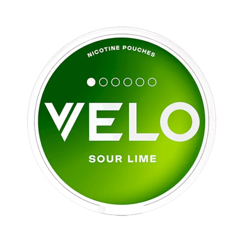 VELO 酸萊姆迷你口含菸 4mg 正面圖 - 酸甜萊姆風味